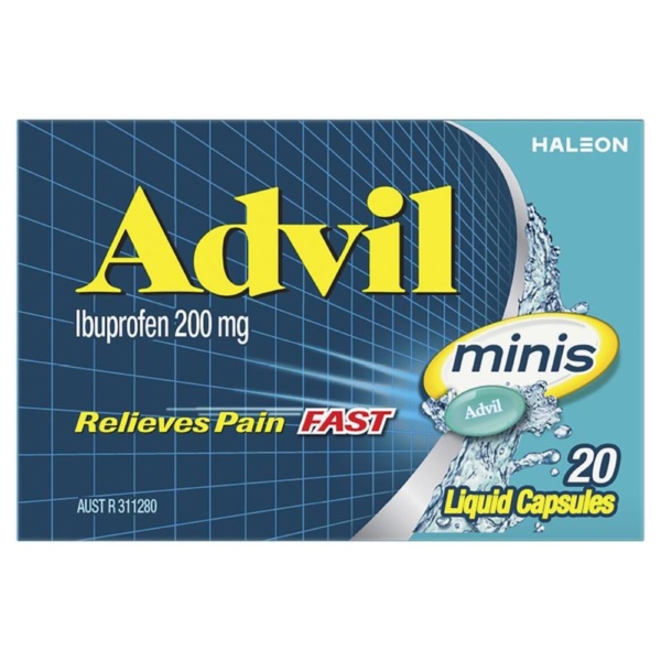 advil mini liq caps 200mg 20