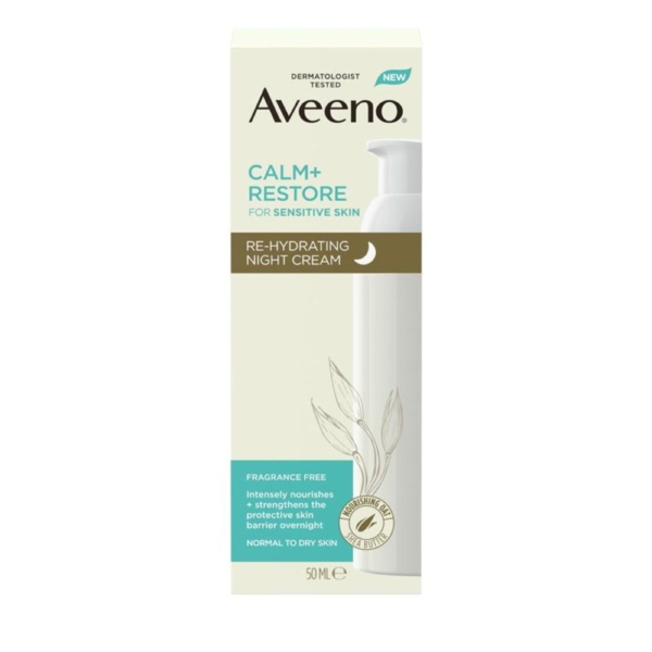 aveeno calm + restore rehyd n/crm 50ml