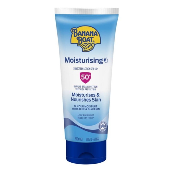 banana boat spf50+ moist crm 200g