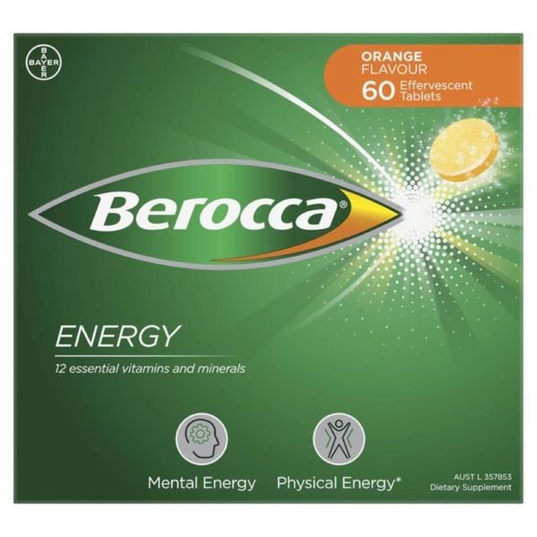 berocca energy eff mango/orange 60