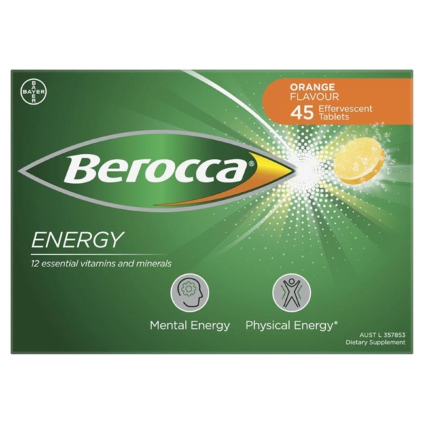 berocca energy orange 45