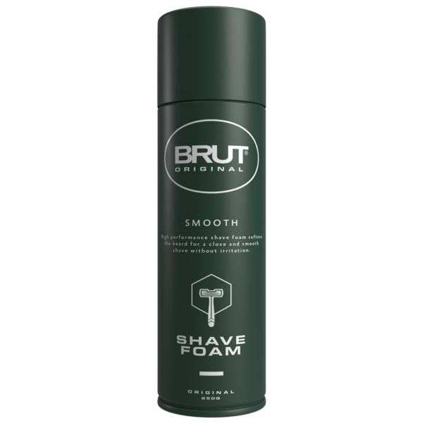 brut shave foam 250gm
