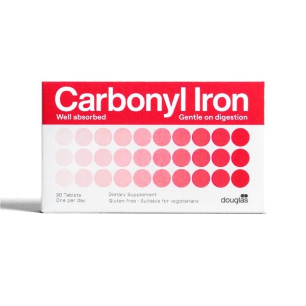 carbonyl iron 18mg tabs 30