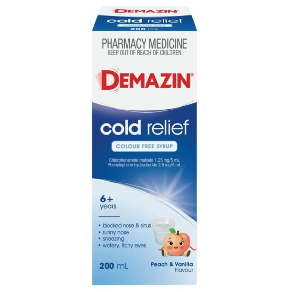 demazin cold relief 200ml