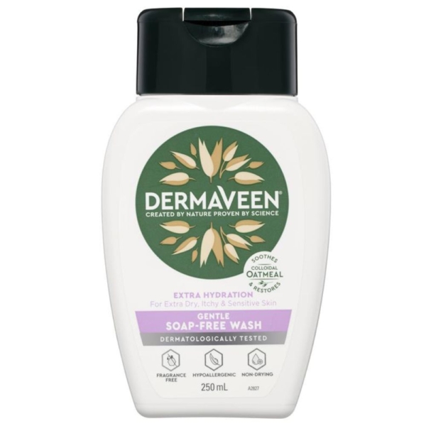 dermaveen soap free wash 250ml