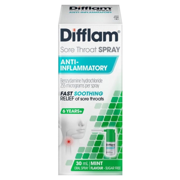 difflam throat spray 30ml 176spry