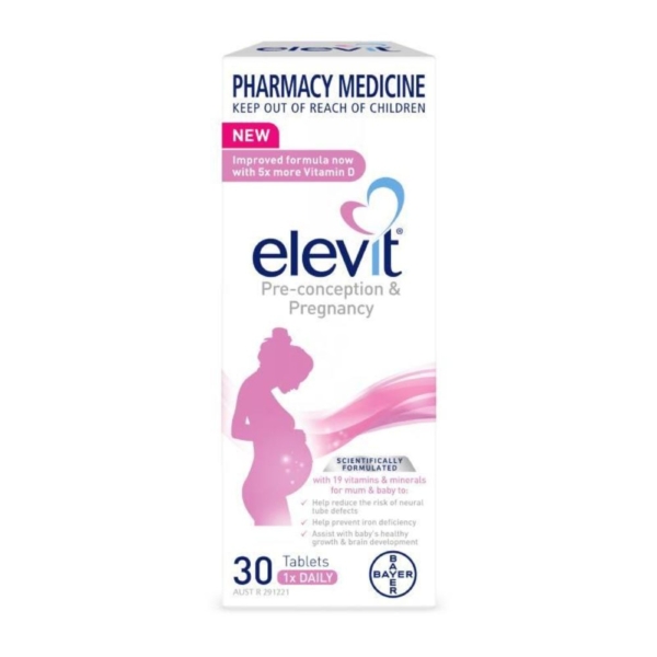 elevit pregnancy d tabs 30
