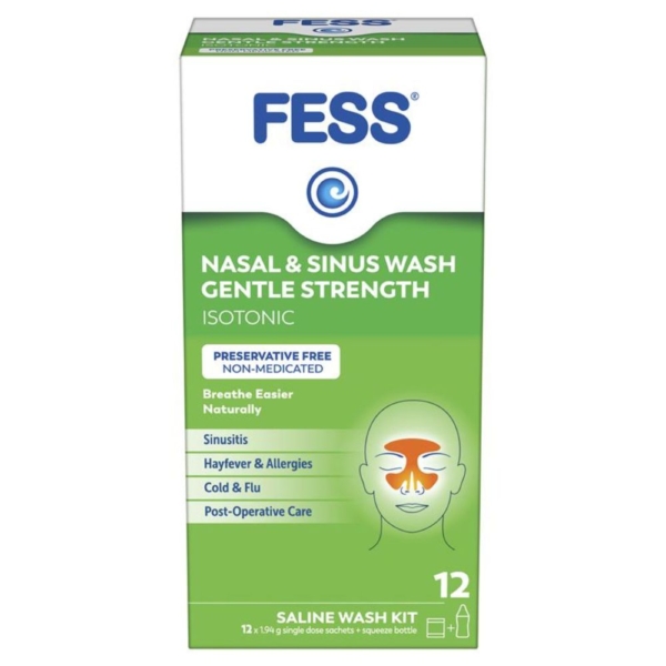 fess nasal/sinus kit gent strength 12