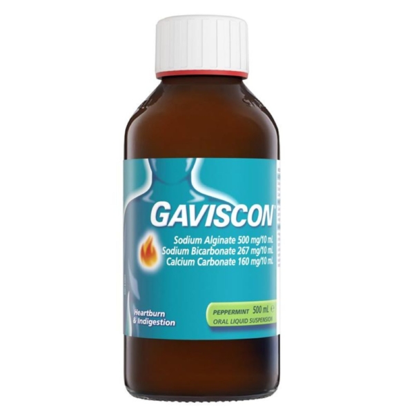 gaviscon liq peppermint 500ml