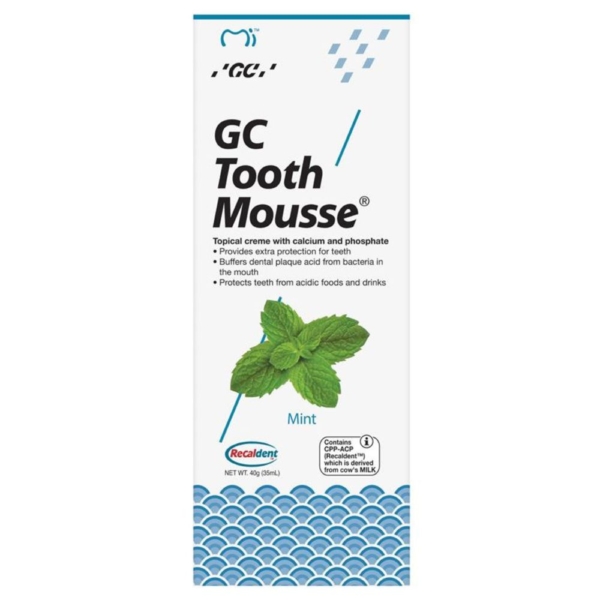 gc tooth mousse + mint 40g