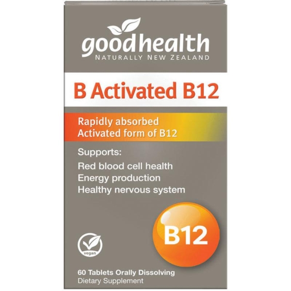 good health b activ b12 caps 60