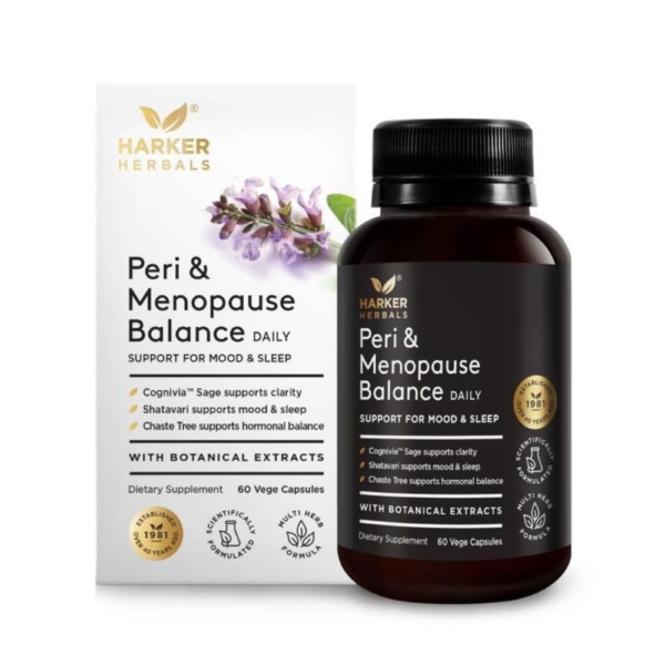 harker peri menopause balance caps 60