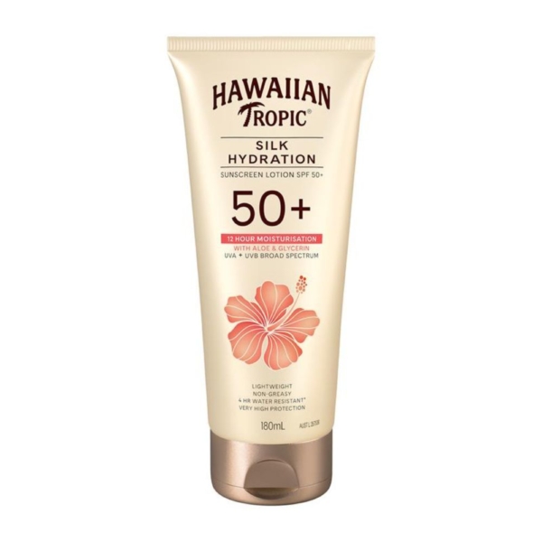 hawaiian tropic silk hyd lot spf50+180ml