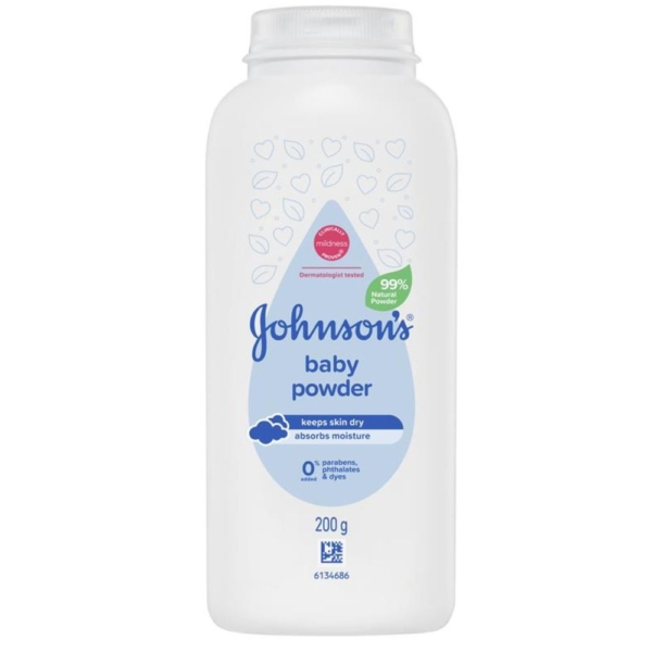 johnson baby pure cornstarch 200g