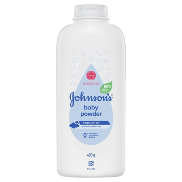 johnson baby pure cornstarch 400g