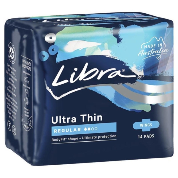 libra ultra thin wing reg 14