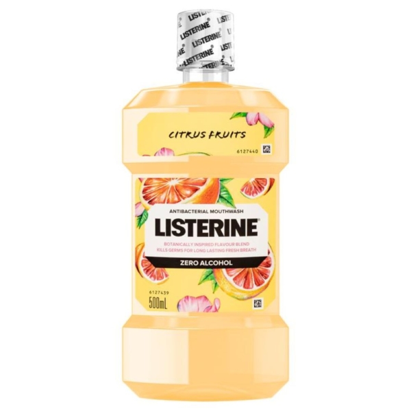 listerine citrus fruits 500ml
