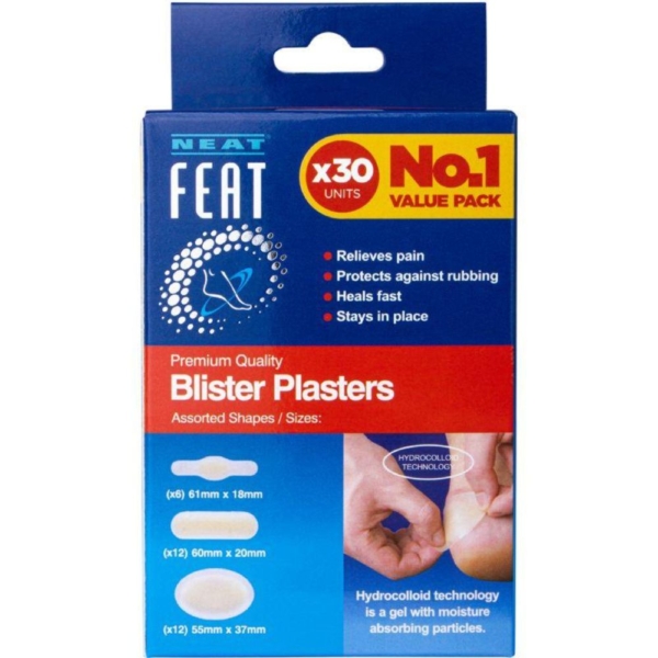 neat feat blister plasters 30