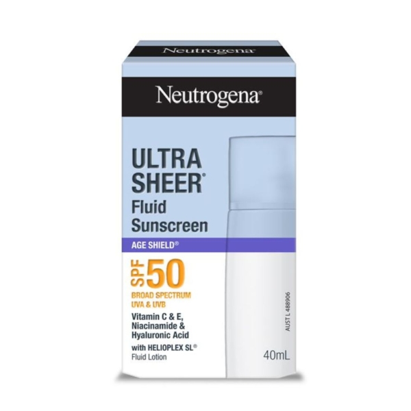 neutrogena ult sheer age shield spf50 40ml