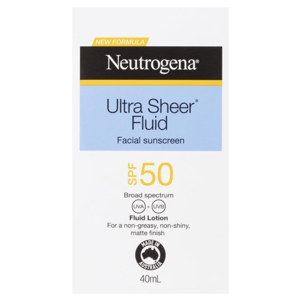 neutrogena ult sheer f/fluid spf50 40ml
