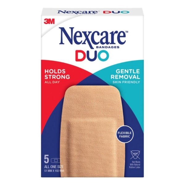 nexcare duo knee/elbow bandage 5