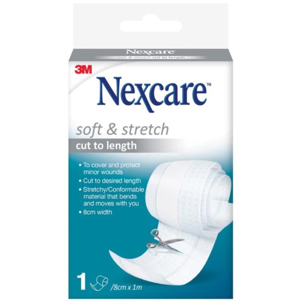 nexcare soft + stretch 8cmx1m