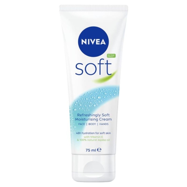 nivea soft moist crm 75ml