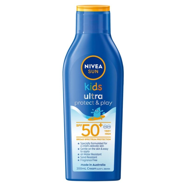 nivea sun kids prot+play ult 50+ 200ml