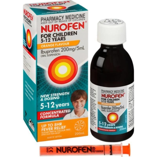 nurofen child 5 12yrs orng 200ml