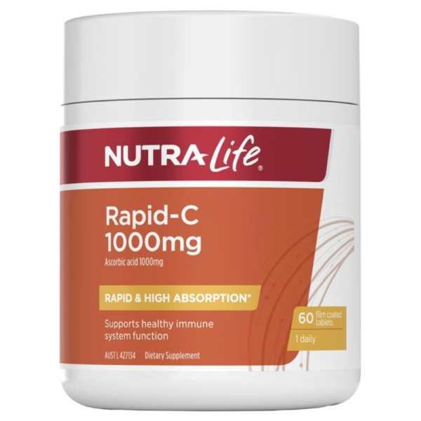 nutra rapid c 1000mg tabs 60