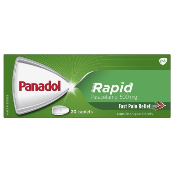 panadol rapid effer tab 20