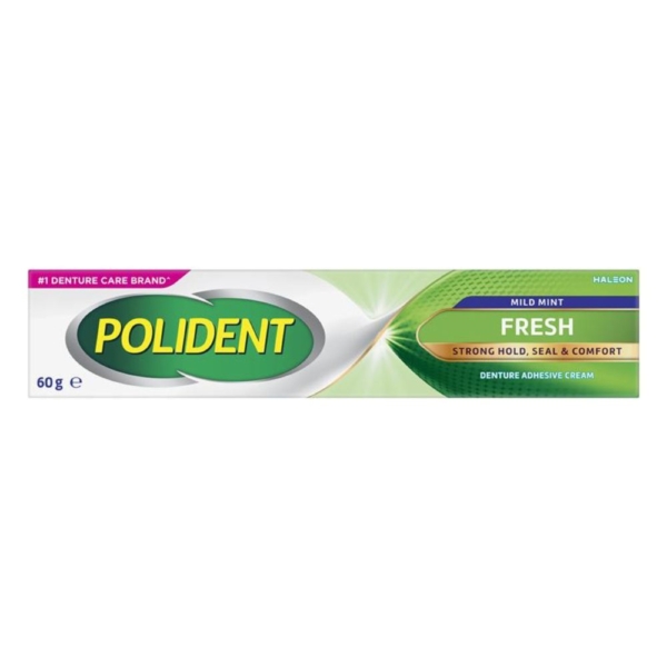 polident adhes cream fresh 60gm
