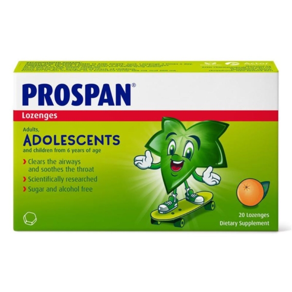 prospan loz adolescents 20