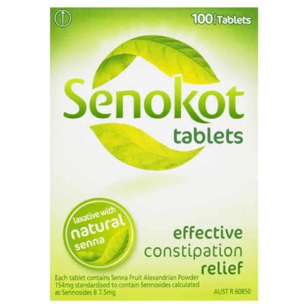 senokot tabs 100