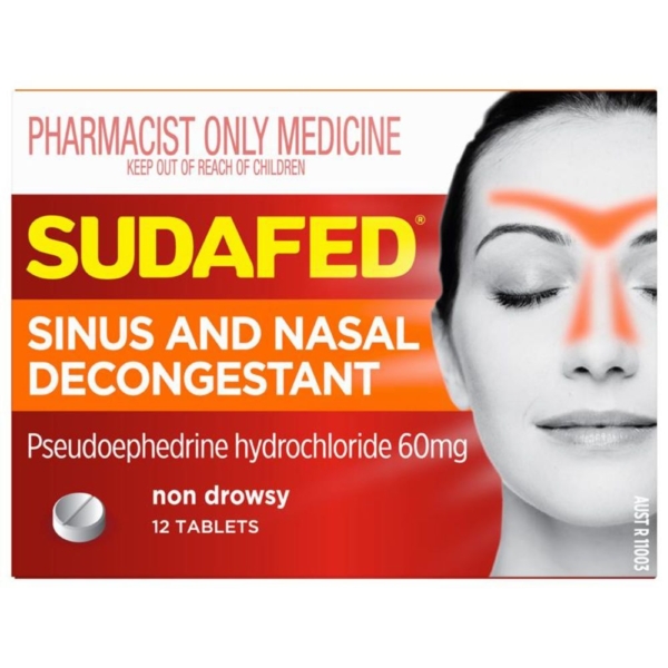 sudafed s+n decon non drowsy tabs 12 pse c3