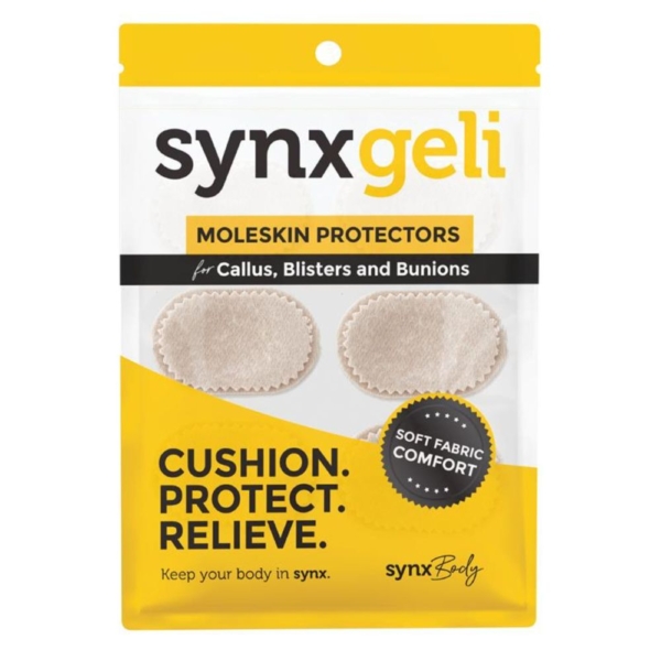 synxgeli moleskin c + b protectors 1pk