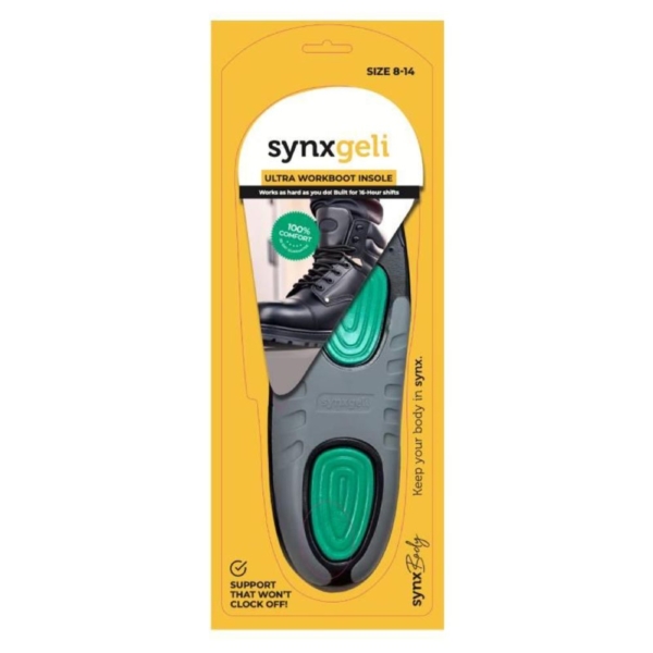 synxgeli ult workboot insole