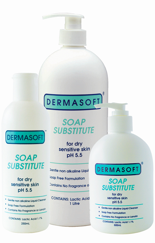 dermasoft soap substitute 250m