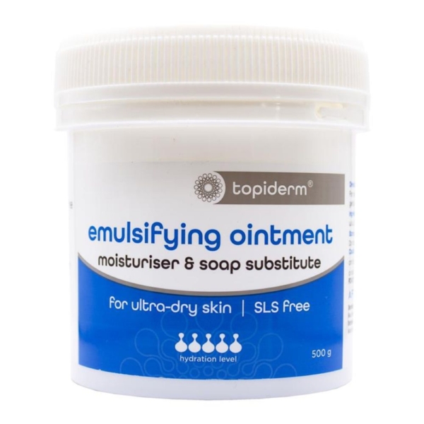 topiderm emulsifying oint sls free 500gm