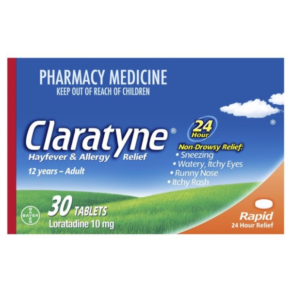 claratyne tabs 30