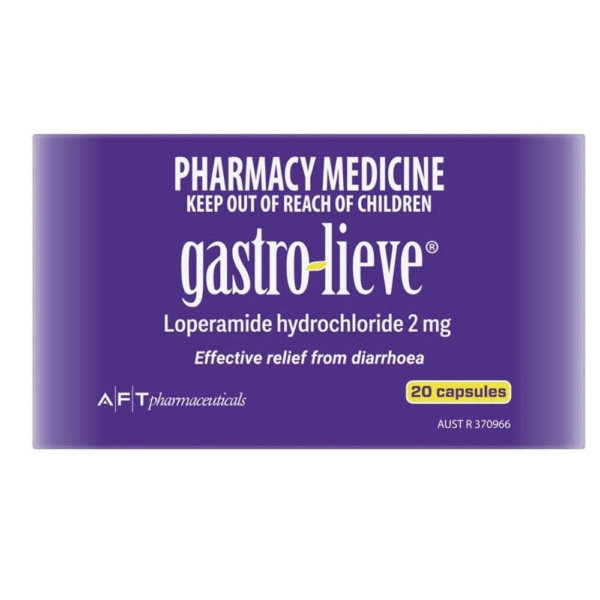 gastro lieve caps 2mg 20