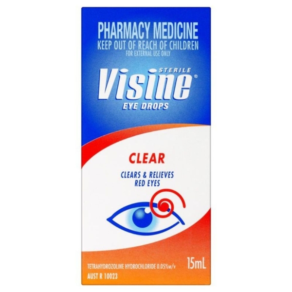 visine eye drops clear 15ml