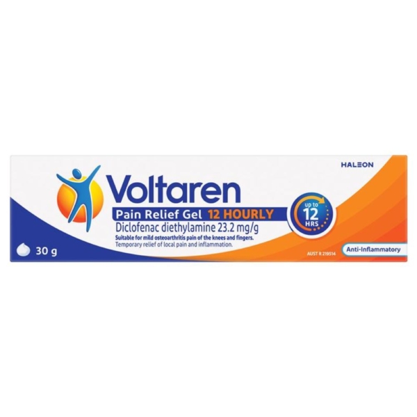 voltaren pain relief gel 12hr 30g