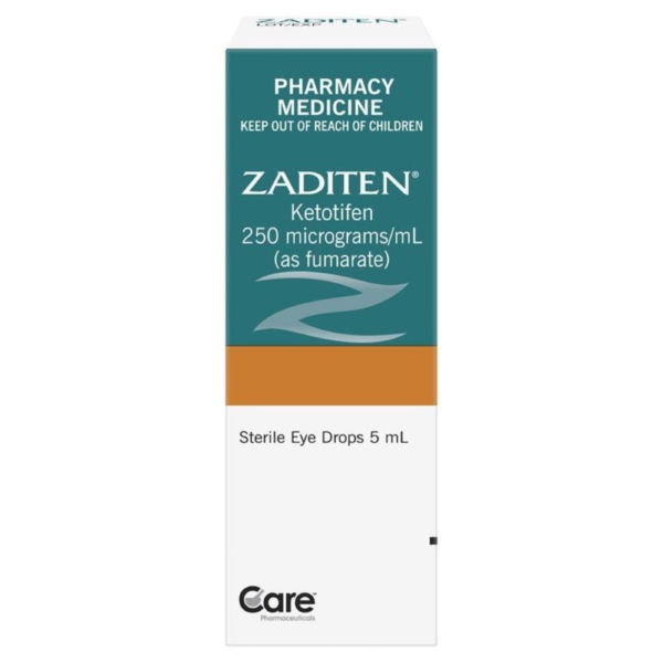 zaditen allergy eye drops 5ml