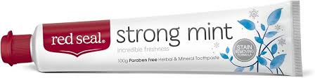 red seal t/paste strong mint 100g