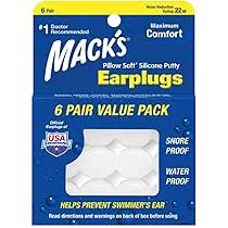 ear plugs mack pillow soft
