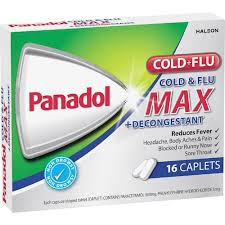 panadol c+f max decon caps 16