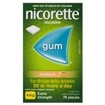 nicorette gum fresh fruit 4mg 75